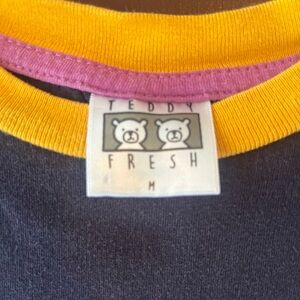 Teddy Fresh Kids Tee - Yellow, Pink, and Black